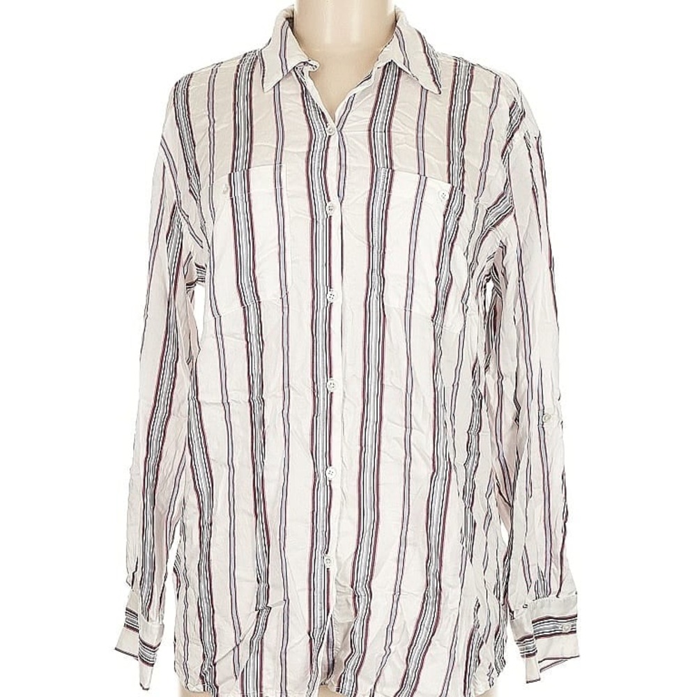 Women’s Striped White Shirt
